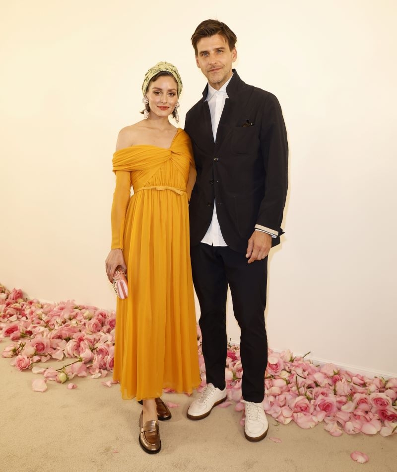 Olivia Palermo & Johannes Huebl | Getty Images Photo by Aitor Rosas Sune/WWD