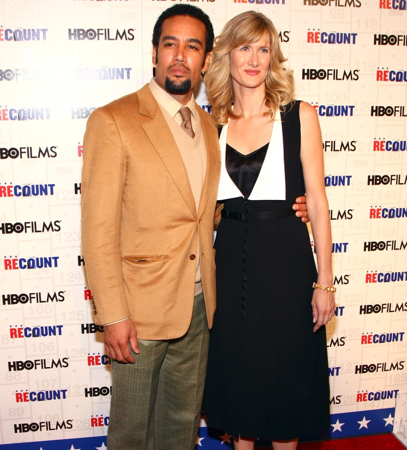 Ben Harper & Laura Dern | Getty Images Photo by Mychal Watts/WireImage