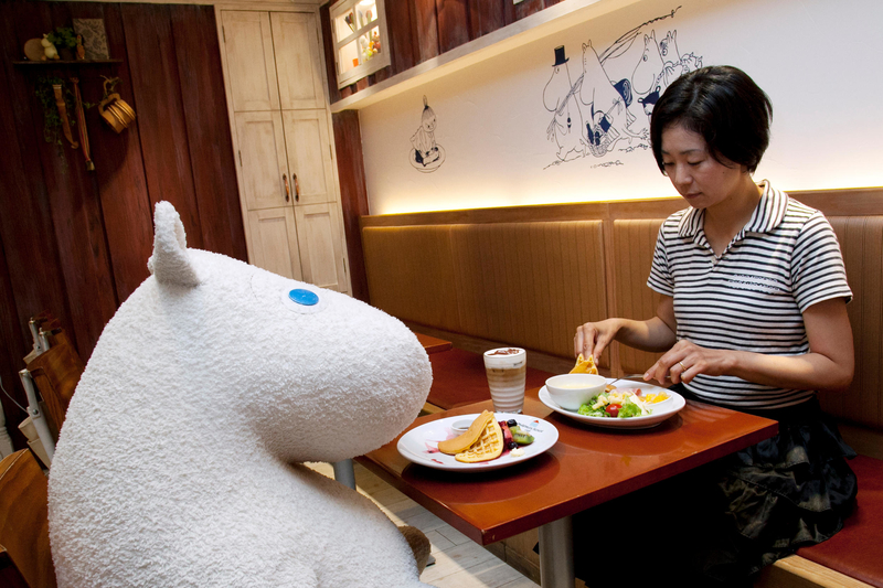 Mumin Cafe | Alamy Stock Photo by Rodrigo Reyes Marin/AFLO/Alamy Live News/Nippon News