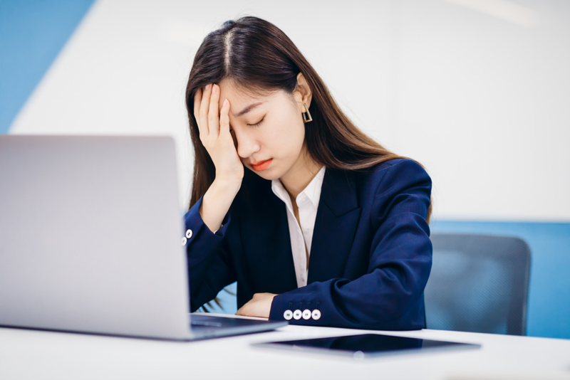 Stress am Arbeitsplatz | Getty Images Photo by Asia-Pacific Images Studio