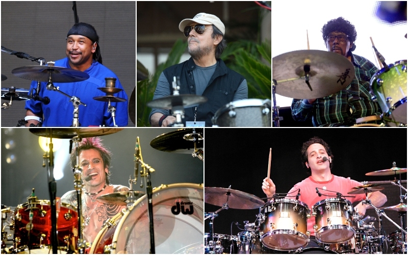 Los bateristas más imbatibles en la historia del rock | Alamy Stock Photo by Amy Harris/ZUMApress.com & Getty Images Photo by Scott Dudelson/WireImage & Scott Dudelson & John Atashian & Andrew Lepley/Redferns