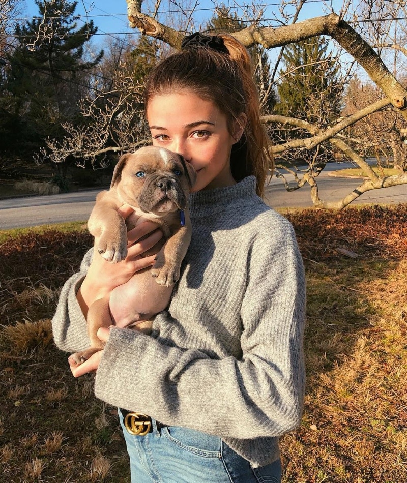 A Girl and Her Dog | Instagram/@livvydunne