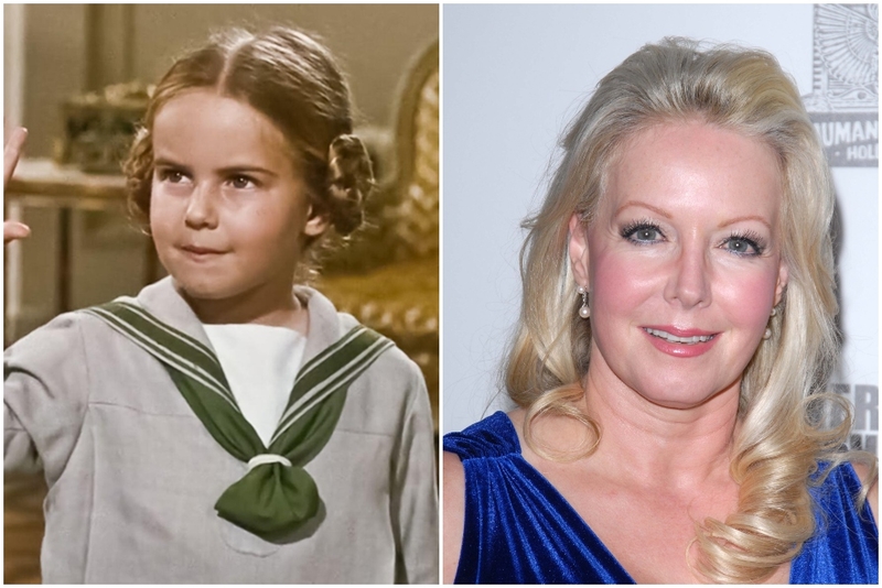 Kym Karath como Gretl von Trapp | Alamy Stock Photo by LANDMARK MEDIA & Shutterstock