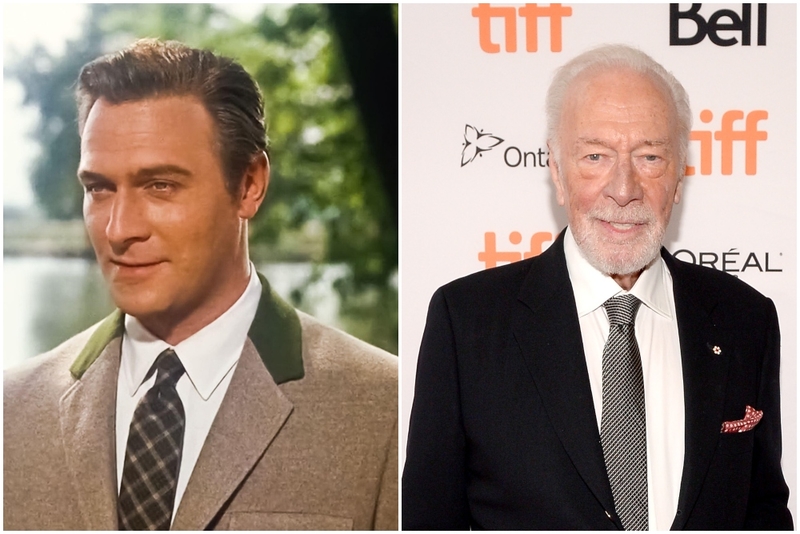 Christopher Plummer como George von Trapp | Alamy Stock Photo by LANDMARK MEDIA & Getty Images Photo by GP Images