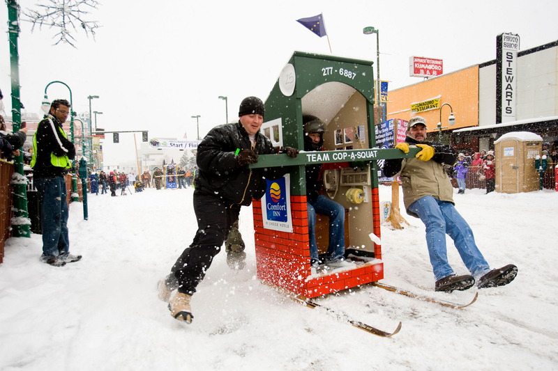 Not the Normal Kind of Outhouse Speed | Alamy Stock Photo by Loren Holmes