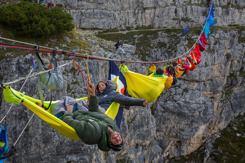 The International Highline Meeting Festival – Italy | Alamy Stock Photo by Sebastian Wahlhuetter/Cavan Images