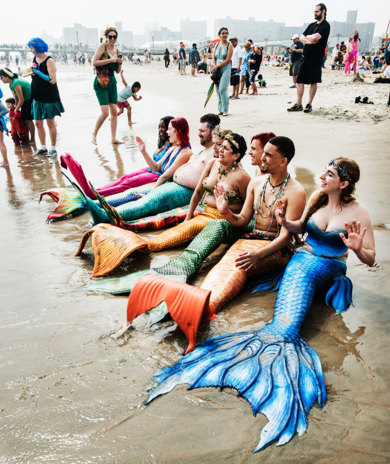 The Mermaid Parade – USA | Alamy Stock Photo by Michael Marquand