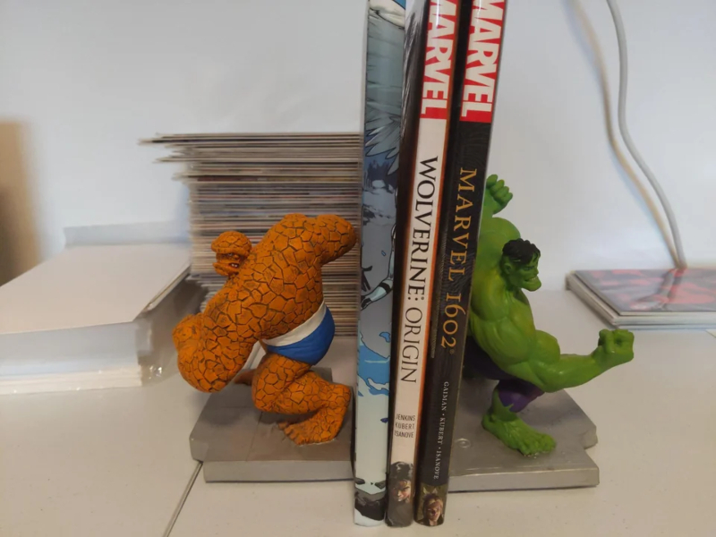 Get Creative with Bookends | Reddit.com/sammyyukon