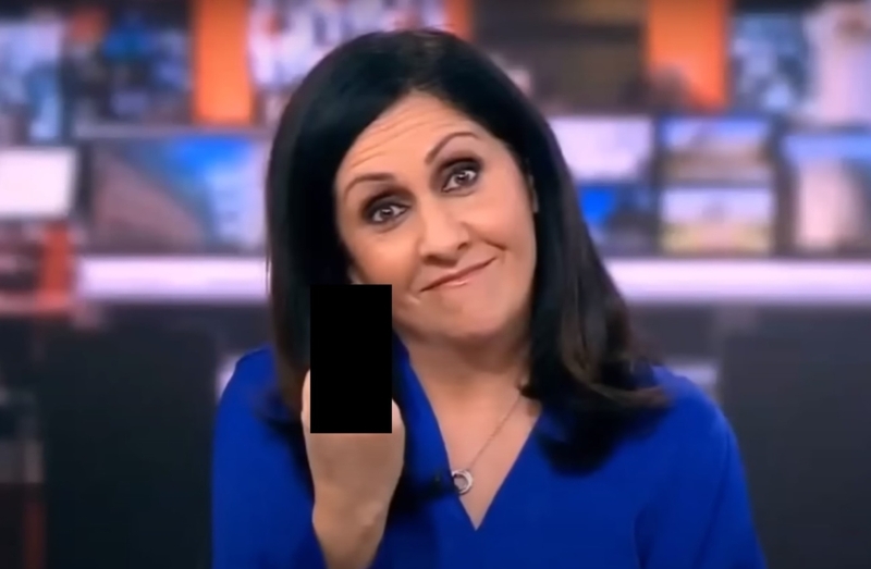 What Was This BBC Presenter Thinking? | Movie Shot/Youtube/@TheNationalNews