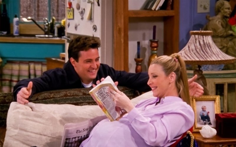 Die Überraschung von Phoebe und Chandler | Alamy Stock Photo by LANDMARK MEDIA