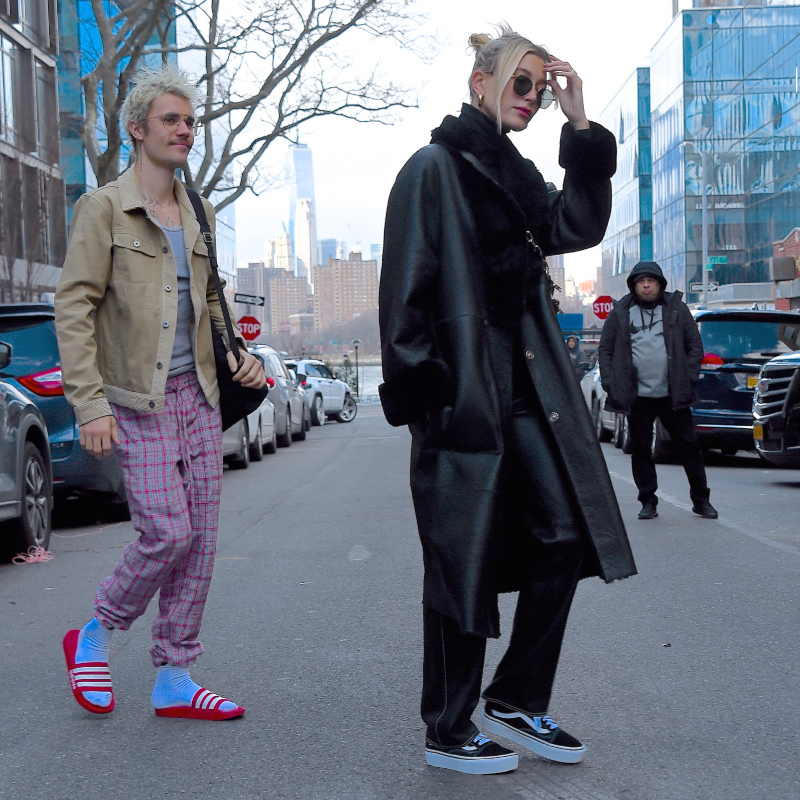 Hailey’s “Off the Wall” Look | Getty Images Photo by Robert Kamau/GC Images