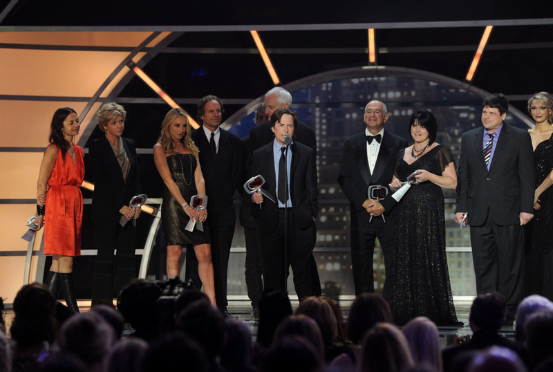 Reunión del reparto de “Family Ties” | Getty Images Photo by Larry Busacca