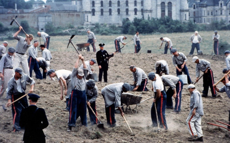 Die Statisten waren Ex-Häftlinge | Alamy Stock Photo by AJ Pics