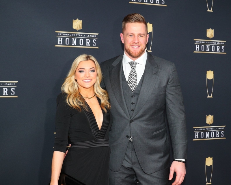 J.J. Watt & Kealia Ohai | Getty Images Photo by Rich Graessle/Icon Sportswire