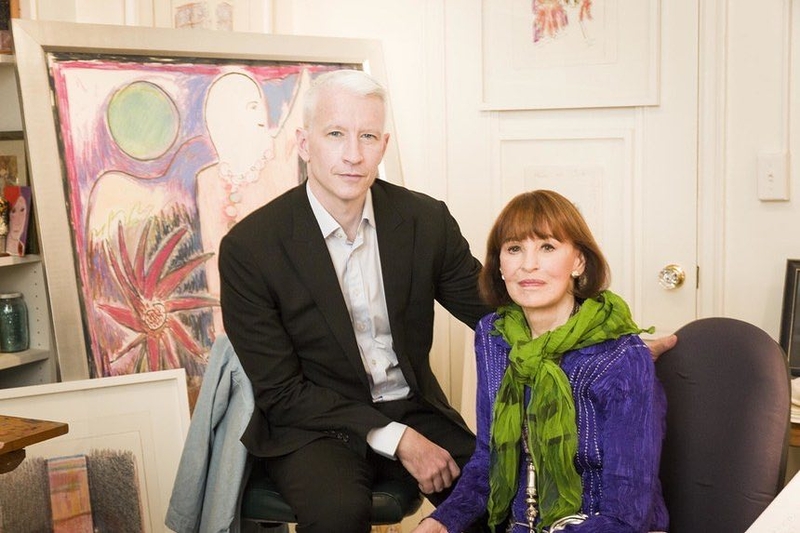 Anderson Cooper and Gloria Vanderbilt | Instagram/@gloriavanderbilt