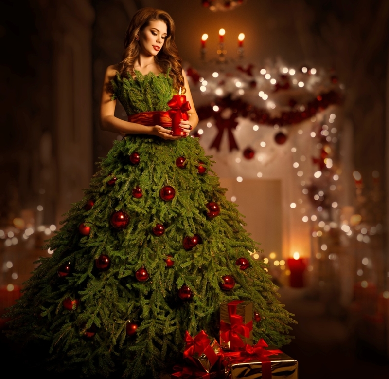 ¿Qué tal un vestido de novia que no sea navideño? | Getty Images Photo by inarik
