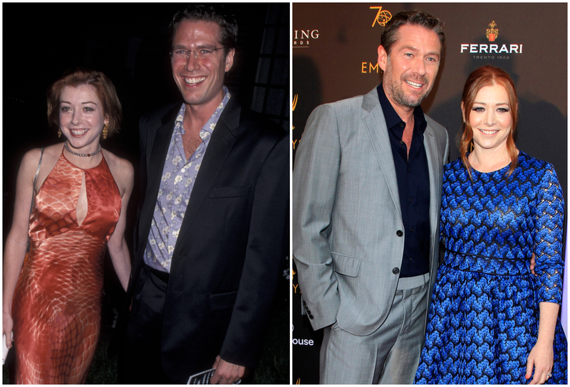 Alyson Hannigan y Alexis Denisof | Getty Images Photo by Ron Galella, Ltd. & Shutterstock