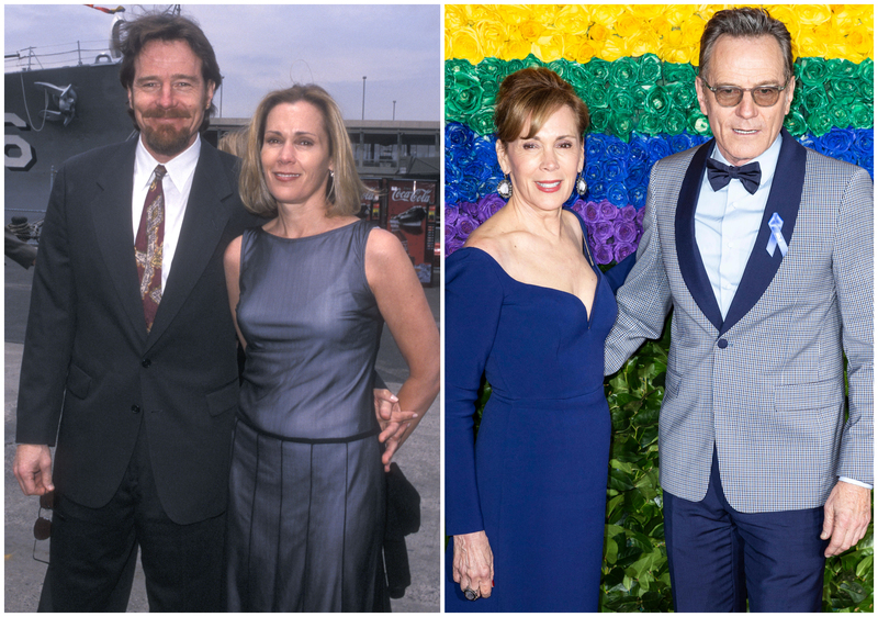 Bryan Cranston y Robin Dearden | Getty Images Photo by Ron Galella, Ltd. & Alamy Stock Photo