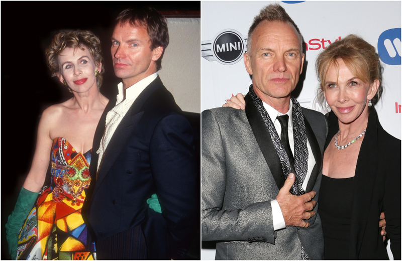 Sting y Trudie Styler | Alamy Stock Photo & Getty Images Photo by Frederick M. Brown