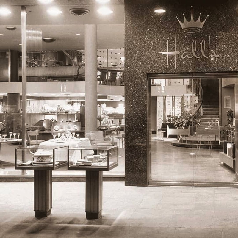 The History of the Store | Instagram/@hallskc