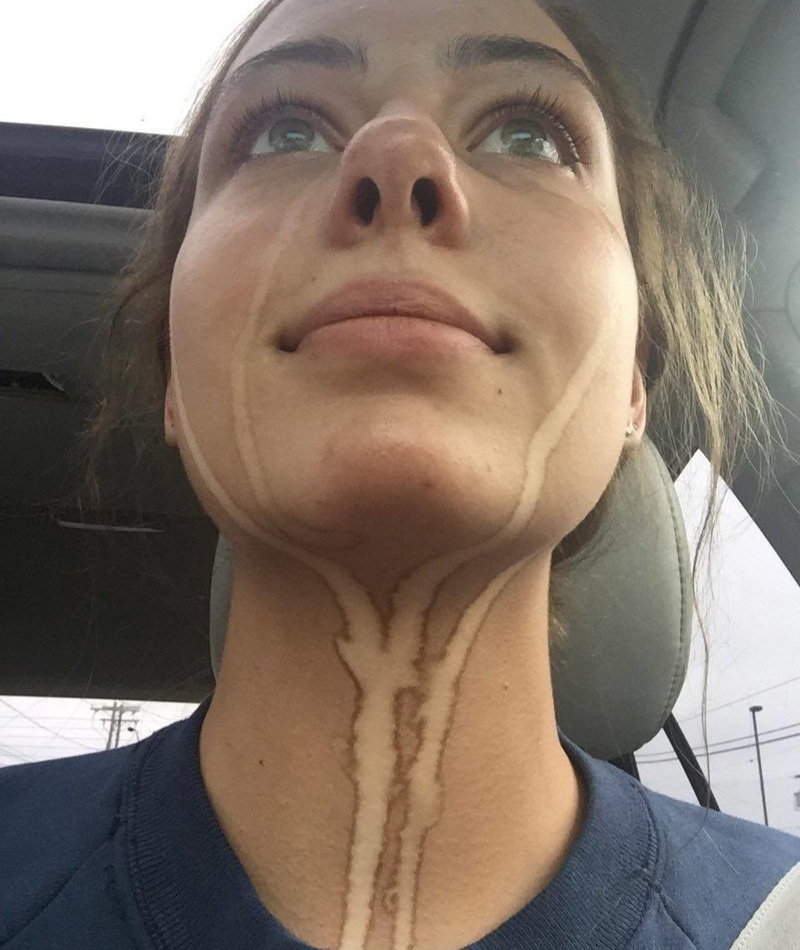 Spray Tans Plus Sadness Equals a New Look | Imgur.com/0Tn1JlB