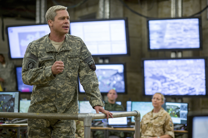 Brad Pitt in ,,War Machine