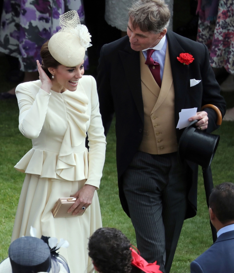 Alexander McQueen Dress Coat - May 2016 | Getty Images Photo by DAN KITWOOD/AFP 