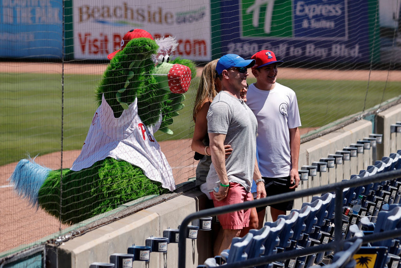 La mascota de los Phillies | Getty Images Photo by Douglas P. DeFelice