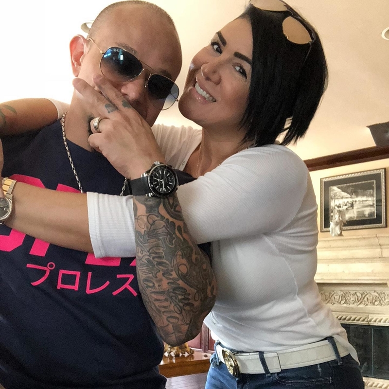 Rey Mysterio & Angie Gutierrez | Instagram/@619iamlucha