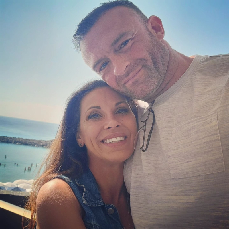 Mickie James & Nick Aldis | Instagram/@nickaldis