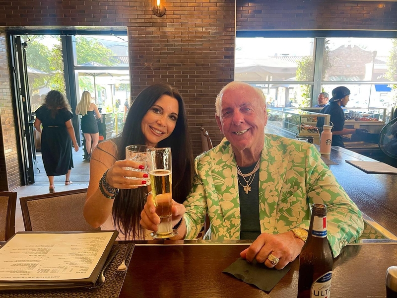 Wendy Barlow & Ric Flair | Instagram/@ricflairnatureboy