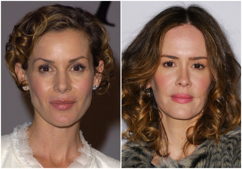 Embeth Davidtz and Sarah Paulson | Getty Images Photo by SGranitz/WireImage & Noel Vasquez