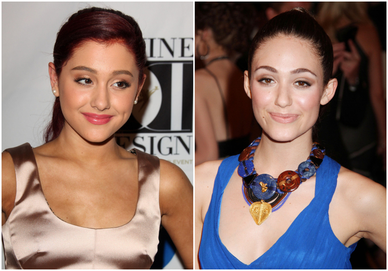 Ariana Grande and Emmy Rossum | Alamy Stock Photo by Kay Blake/ZUMA Wire & ZUMA Press, Inc.