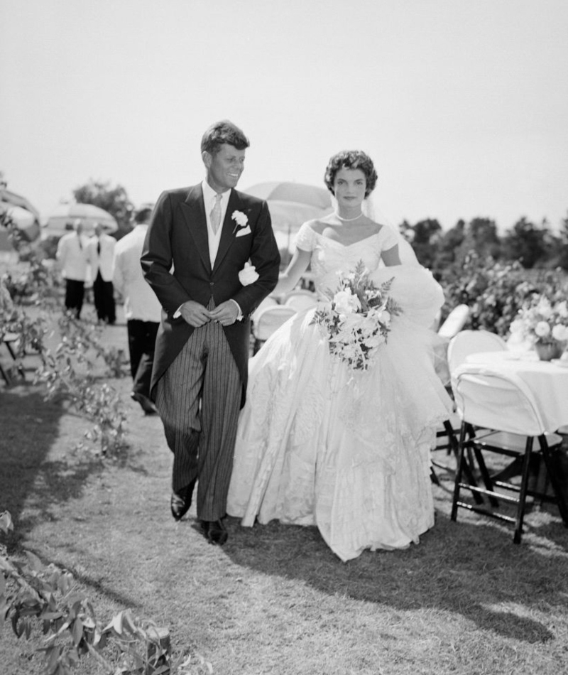 Jackie Bouvier y JFK | Getty Images Photo by Bachrach