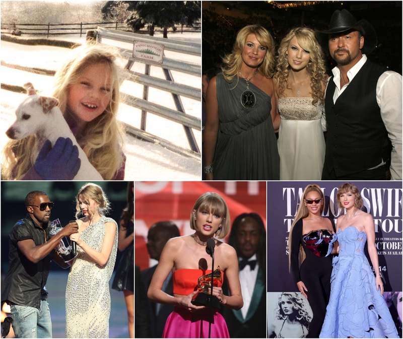 The Life & Times of Taylor Swift | Instagram/@taylorswift & Getty Images Photo by Kevin Winter/ACMA & Christopher Polk & Cliff Lipson/CBS & John Shearer