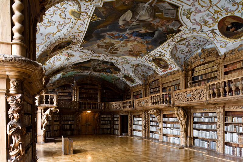 Die Stiftsbibliothek Waldsassen | Alamy Stock Photo by Image Professionals GmbH /H. & D. Zielske