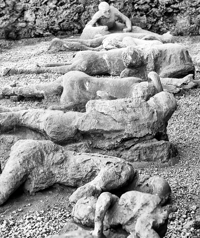 Die Menschen, die beim Vulkanausbruch in Pompeji dabei waren | Shutterstock