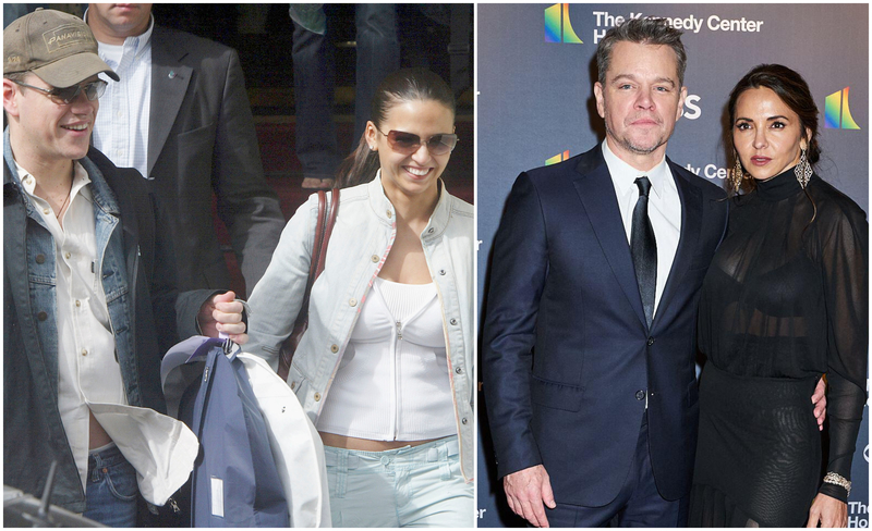 Matt und Luciana Damon | Getty Images Photo by Michel Porro & Alamy Stock Photo