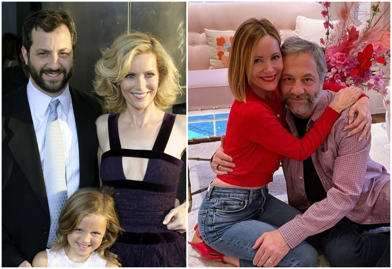 Leslie Mann und Judd Apatow | Shutterstock & Instagram/@juddapatow