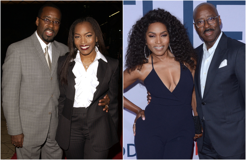 Angela Bassett und Courtney B. Vance | Getty Images Photo by J. Vespa/WireImage & Alamy Stock Photo