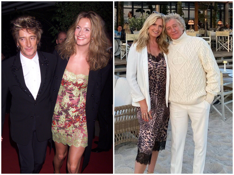 Rod Stewart und Penny Lancaster | Getty Images Photo by Dave Hogan & Instagram/@sirrodstewart