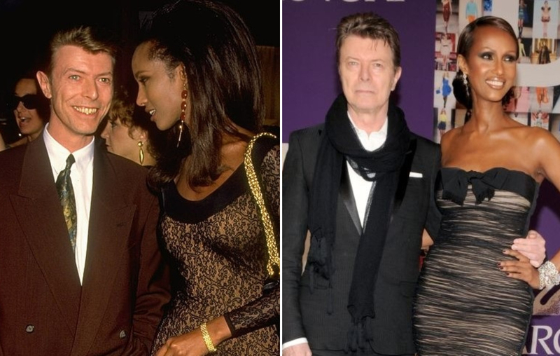 Iman und David Bowie | Getty Images Photo by David Mcgough/DMI & CLINT SPAULDING/Patrick McMullan