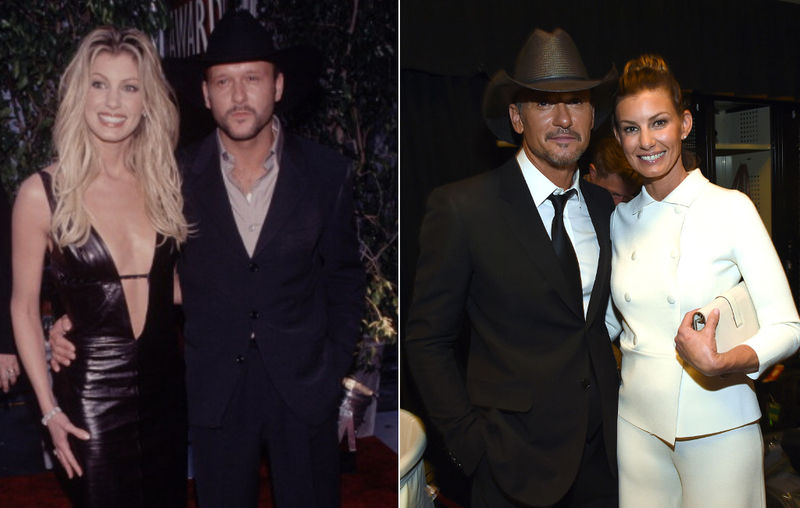 Faith Hill und Tim McGraw damals | Getty Images Photo by The LIFE Picture & Rick Diamond/ACM2016