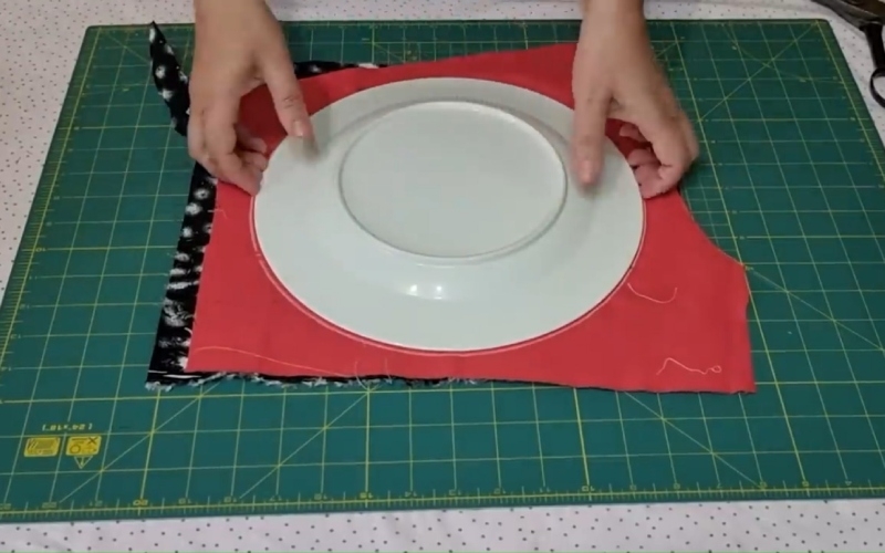 Use Plates or Cups to Draw Circles | Youtube.com/sewing -*- DIY -*- crafts