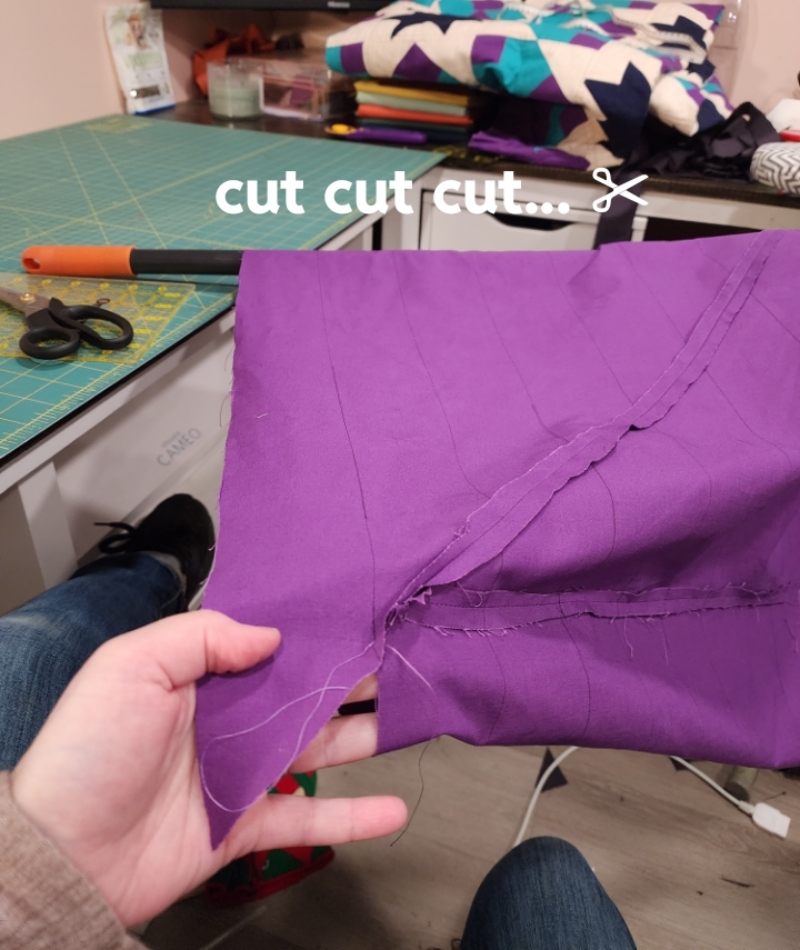 Use a Broomstick to Make Cutting Binding Easier | Reddit.com/mamawheels36