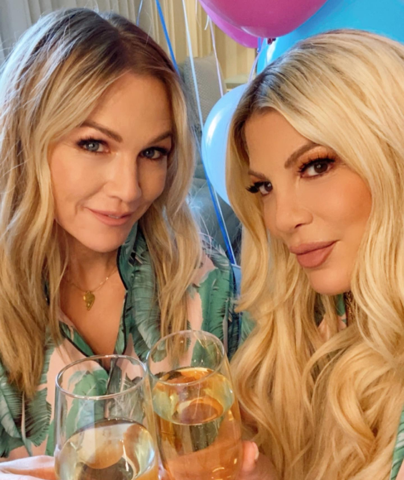 Algo de nostalgia de “90210” | Instagram/@torispelling