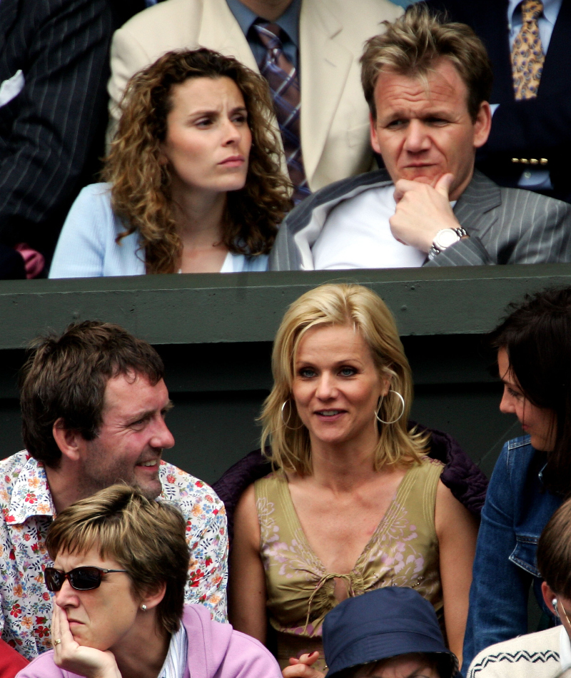 Linda Barker and Gordon Ramsay | Getty Images Photo by Mike Hewitt