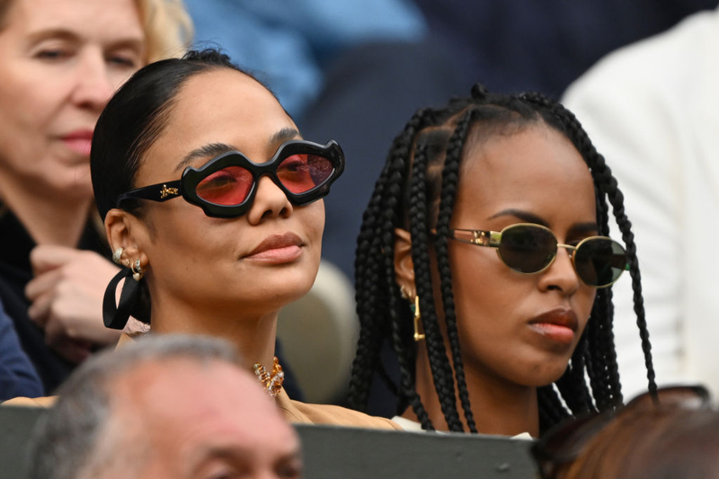 Tessa Thompson and Sabrina Dhowre Elba | Getty Images Photo by Karwai Tang/WireImage