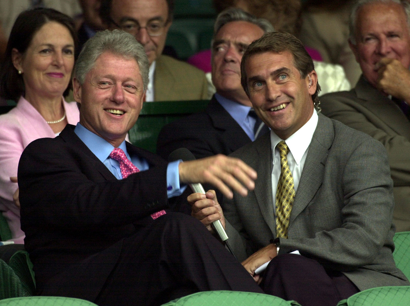 Bill Clinton Chats With Gary Richardson | Getty Images Photo by Rebecca Naden - PA Images