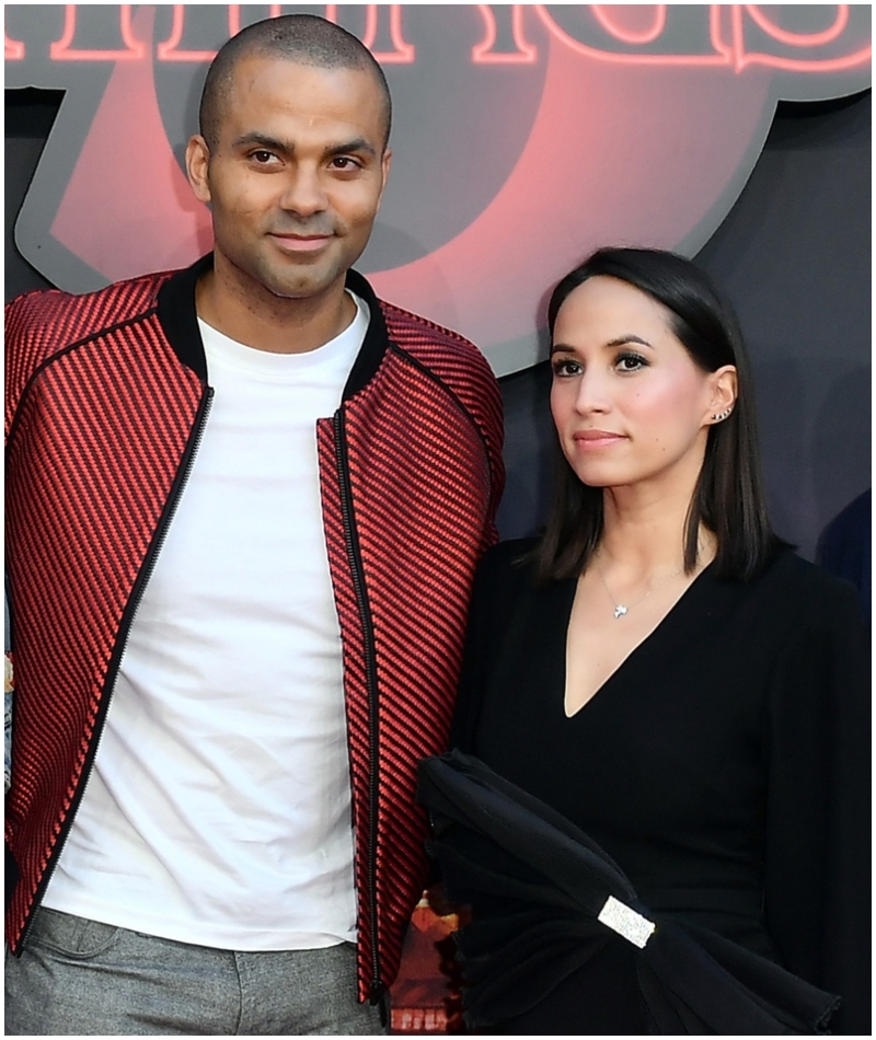 Tony Parker y Axelle Francine | Getty Images Photo by Dominique Charriau